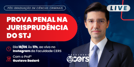 Live com o Prof. Gustavo Badaró: um sucesso de conhecimento e interação